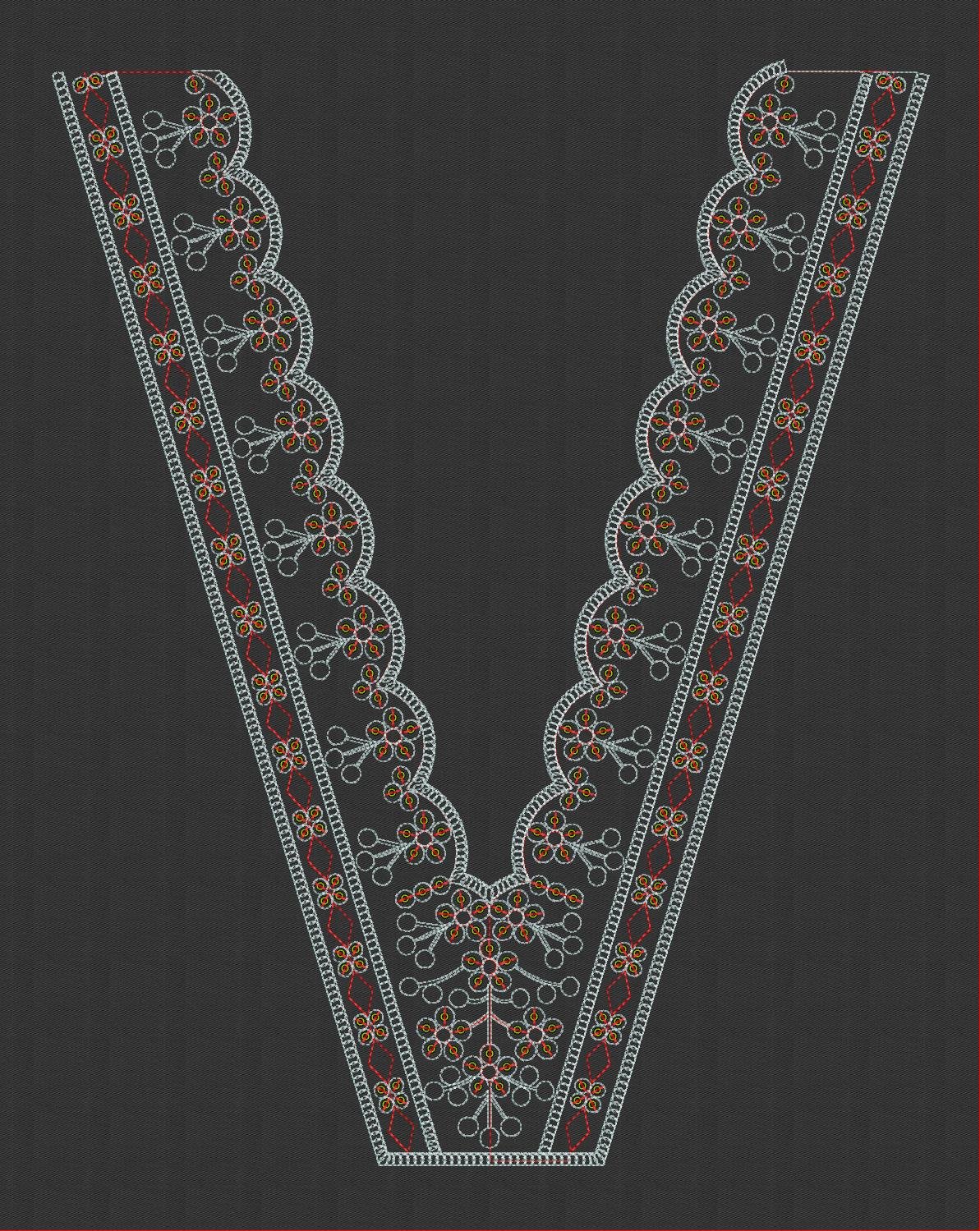 FANCY KURTI  NECK