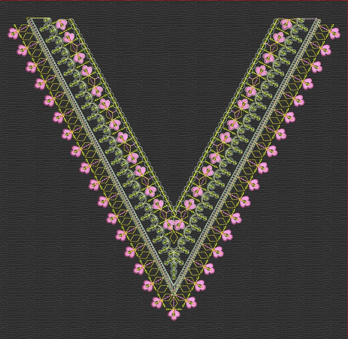 FANCY KURTI  NECK