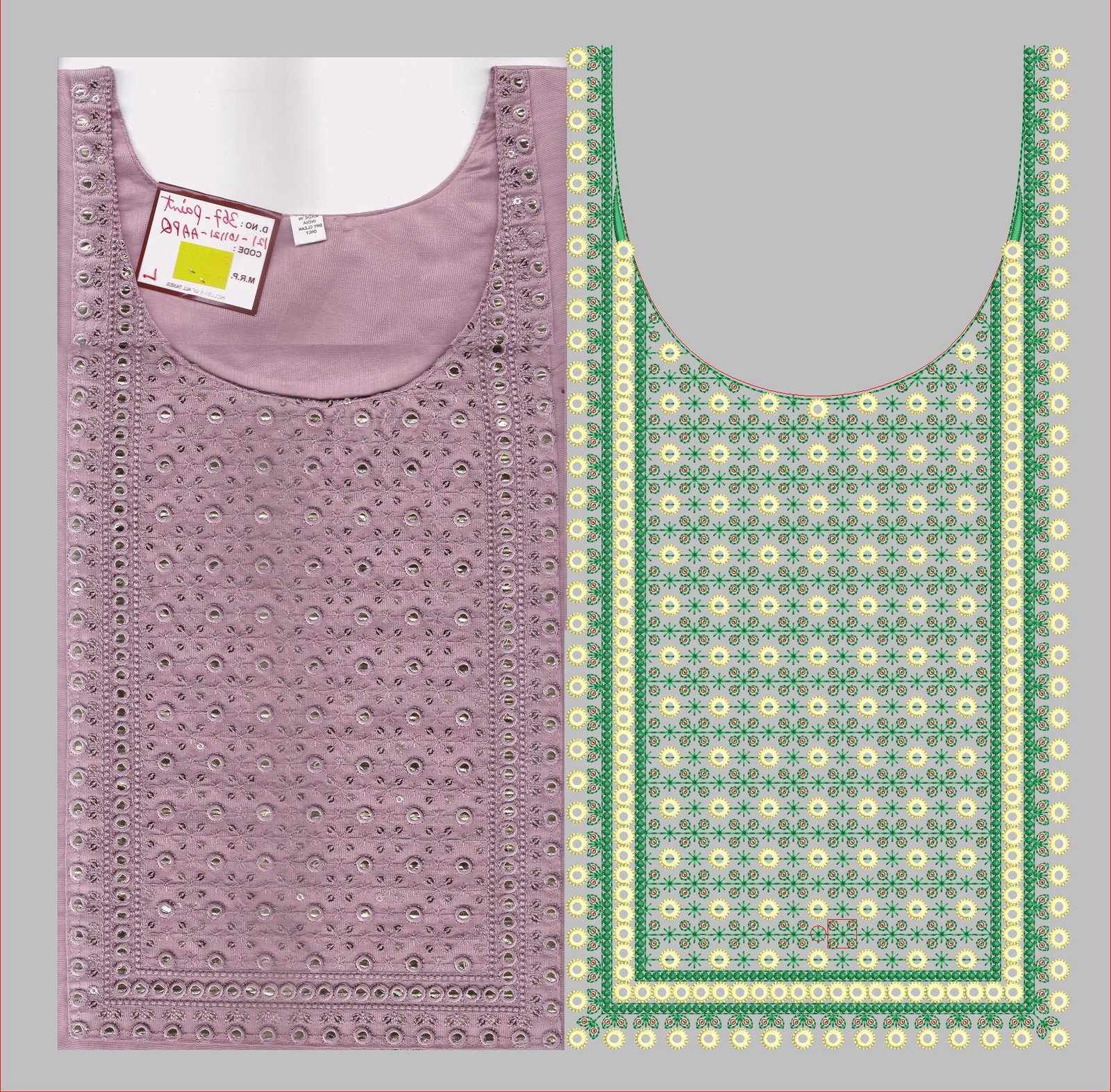 FANCY KURTI  NECK
