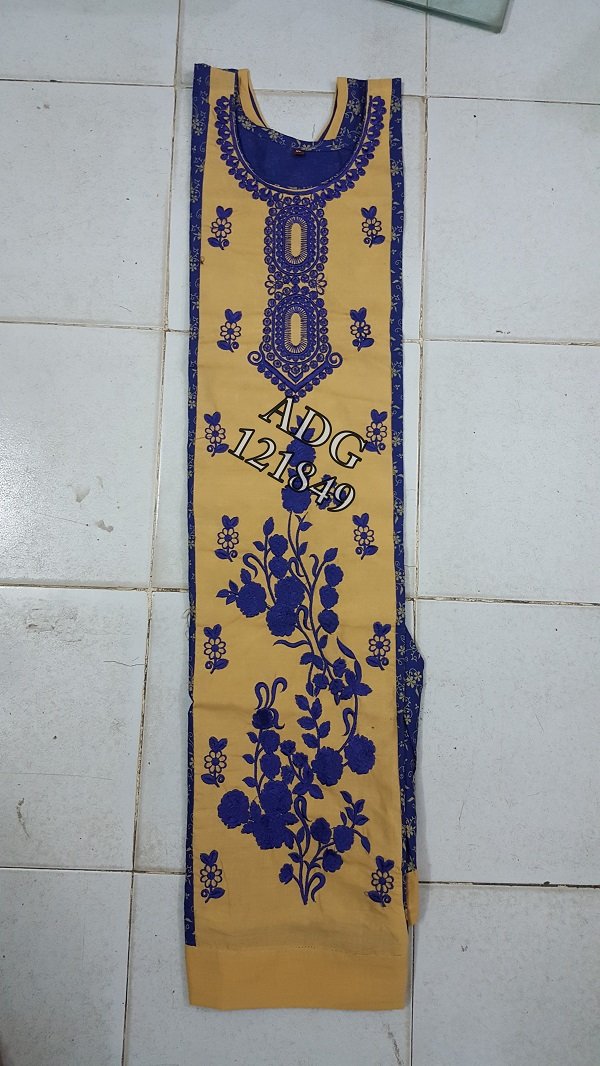 Daman & Single Head top & Duppata