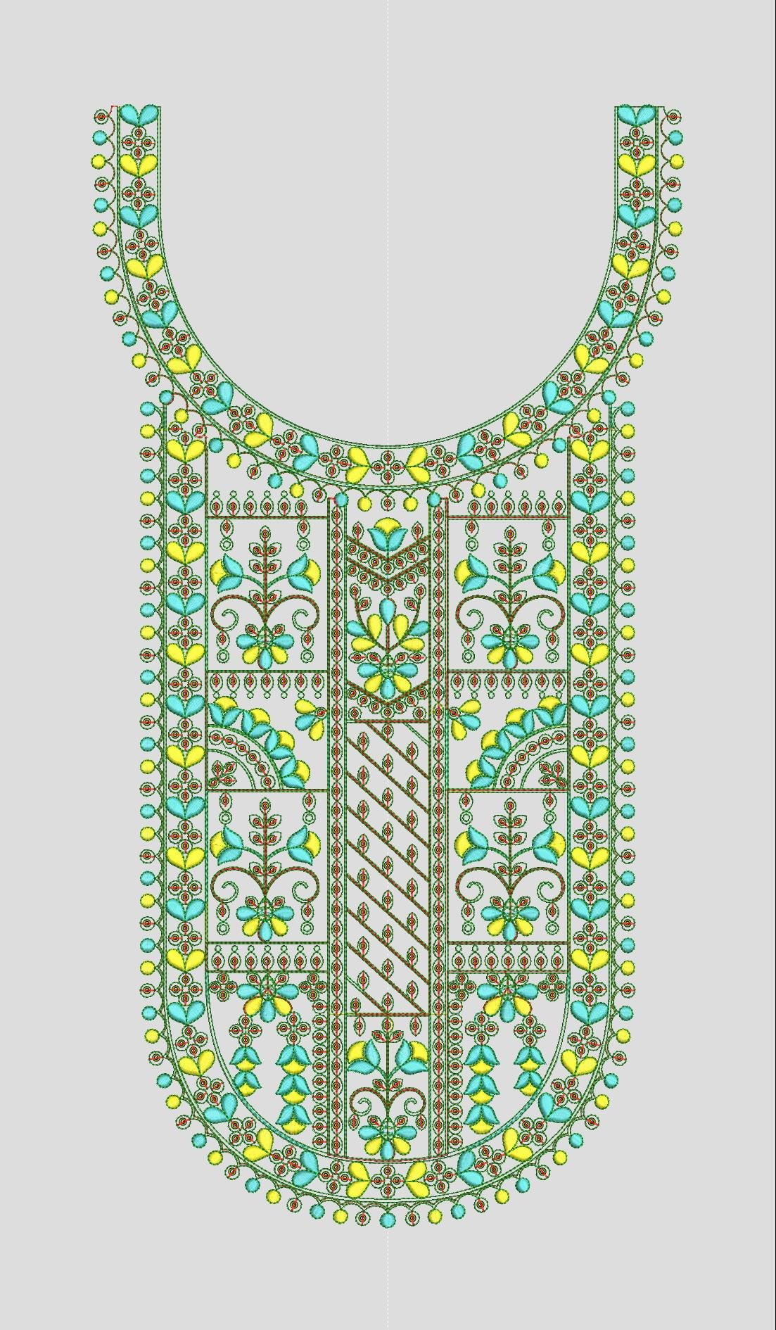 FANCY KURTI  NECK