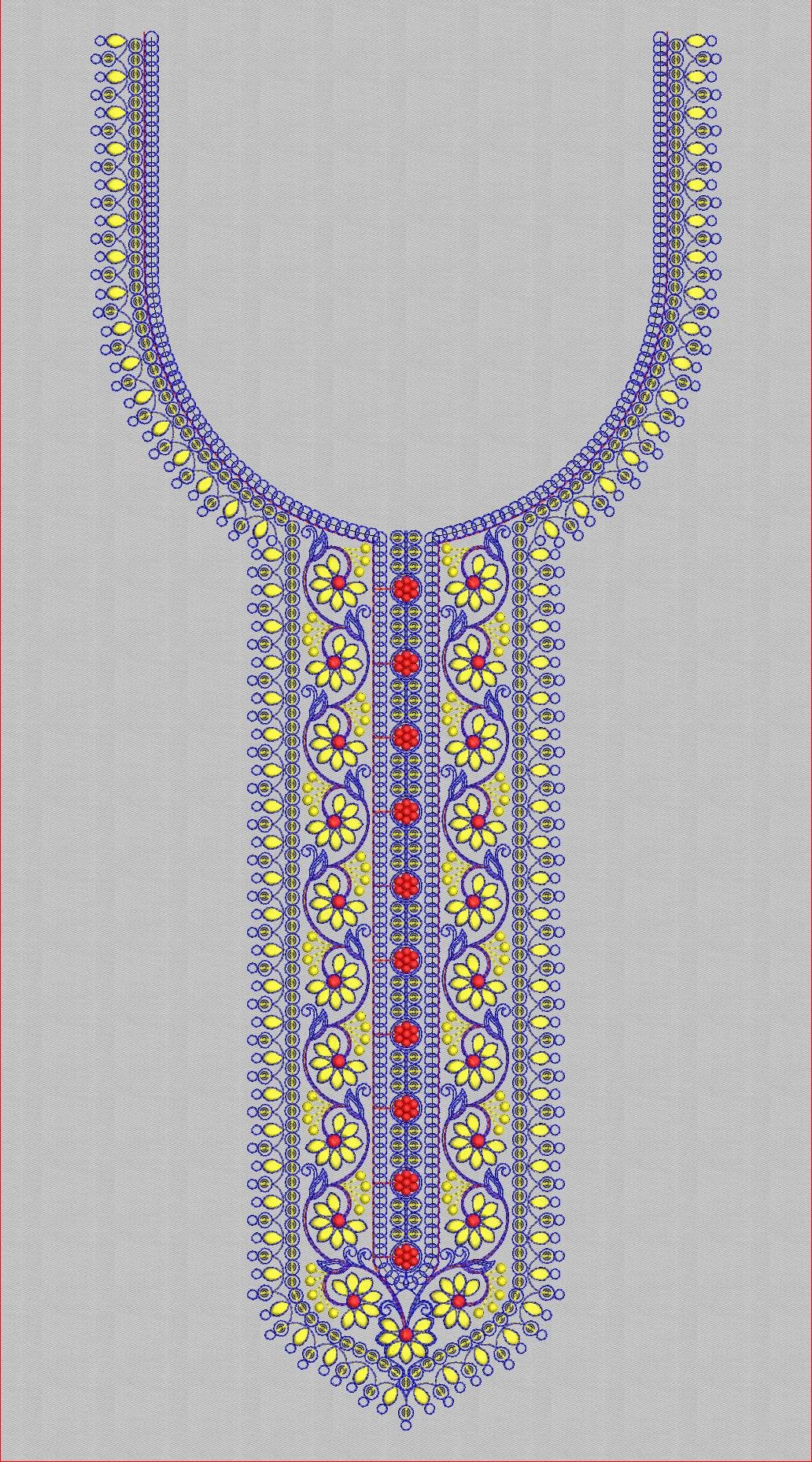 FANCY KURTI  NECK