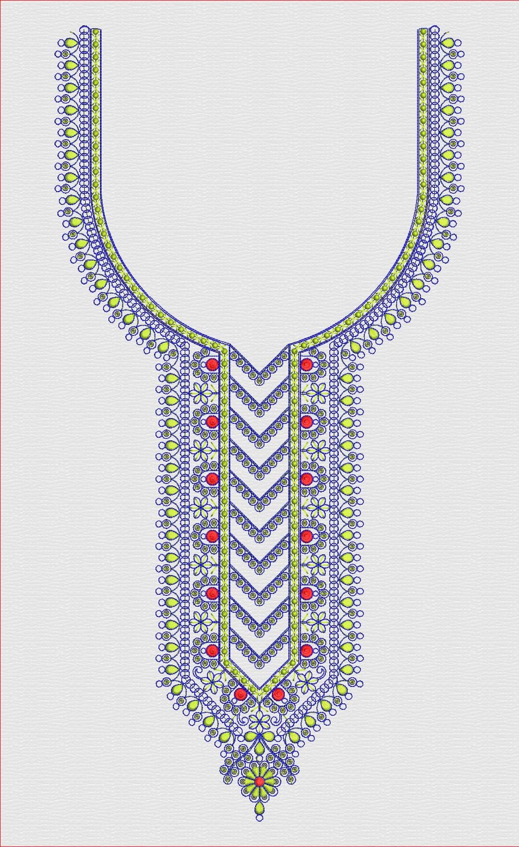 FANCY KURTI  NECK