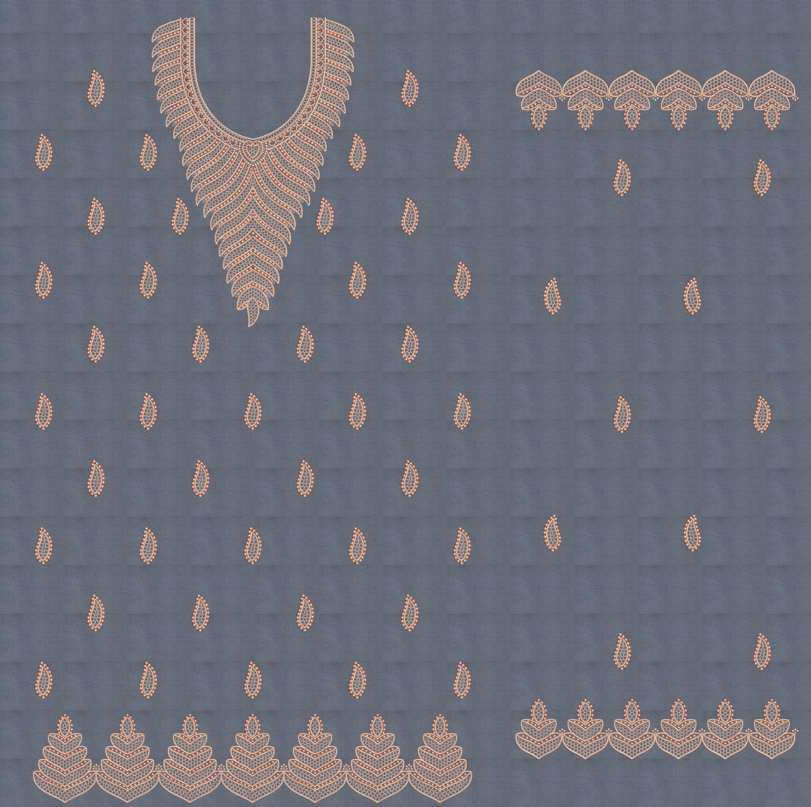 FANCY KURTI  NECK