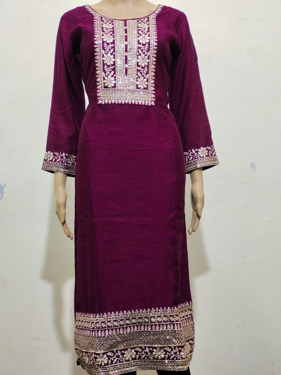 FANCY KURTI  NECK
