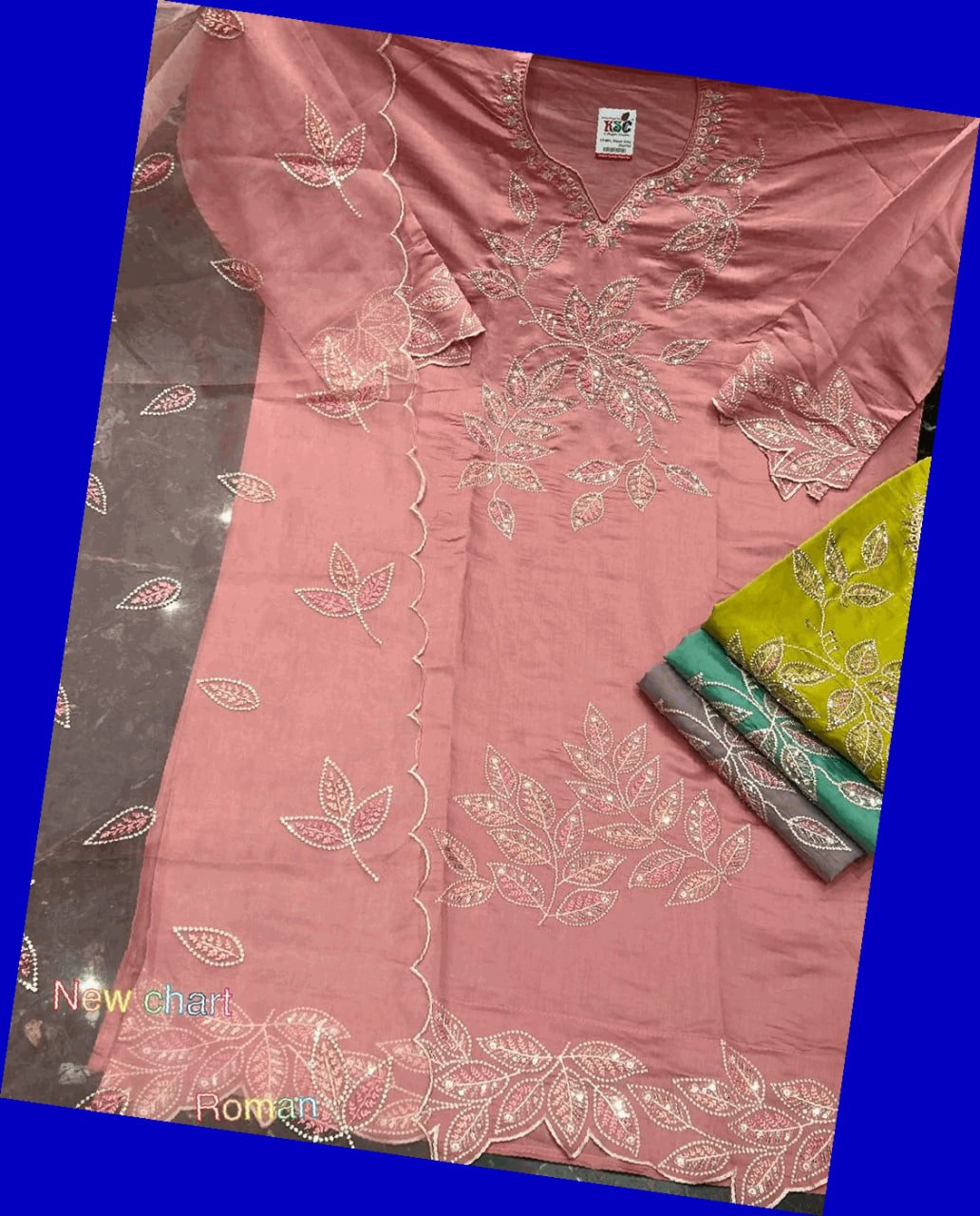 fancy top & dupatta