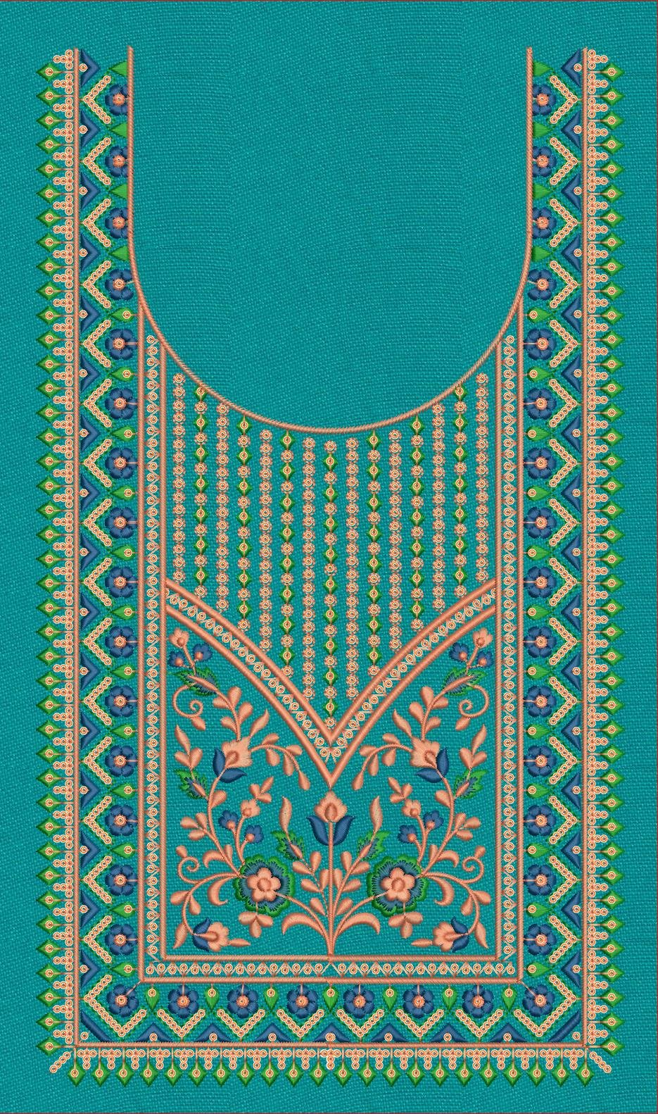 FANCY KURTI  NECK