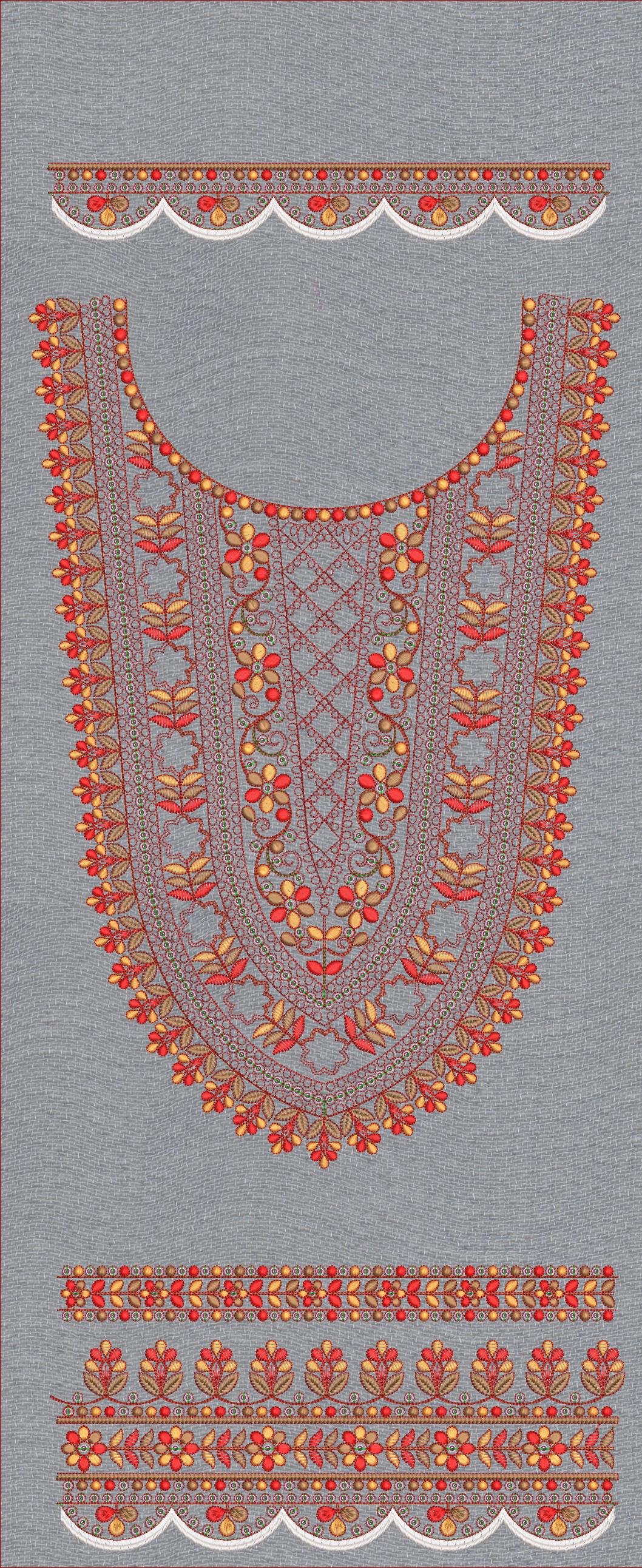 FANCY KURTI  NECK