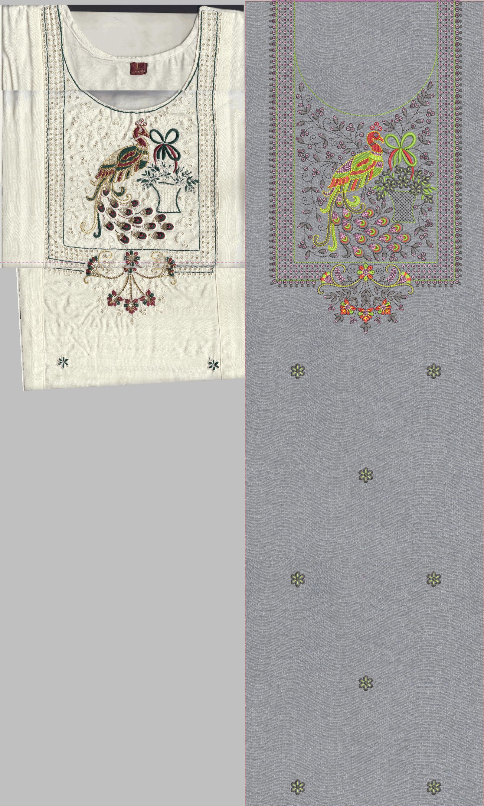 FANCY KURTI  NECK