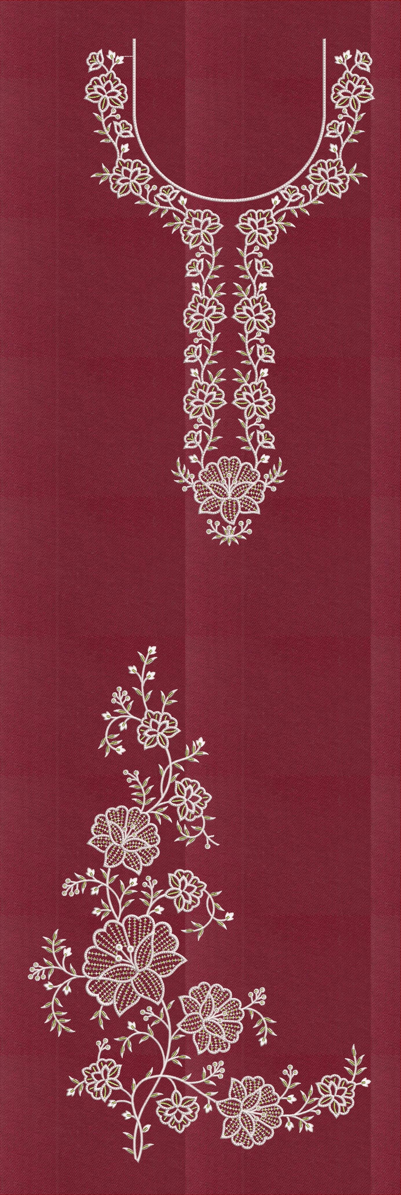 FANCY KURTI  NECK