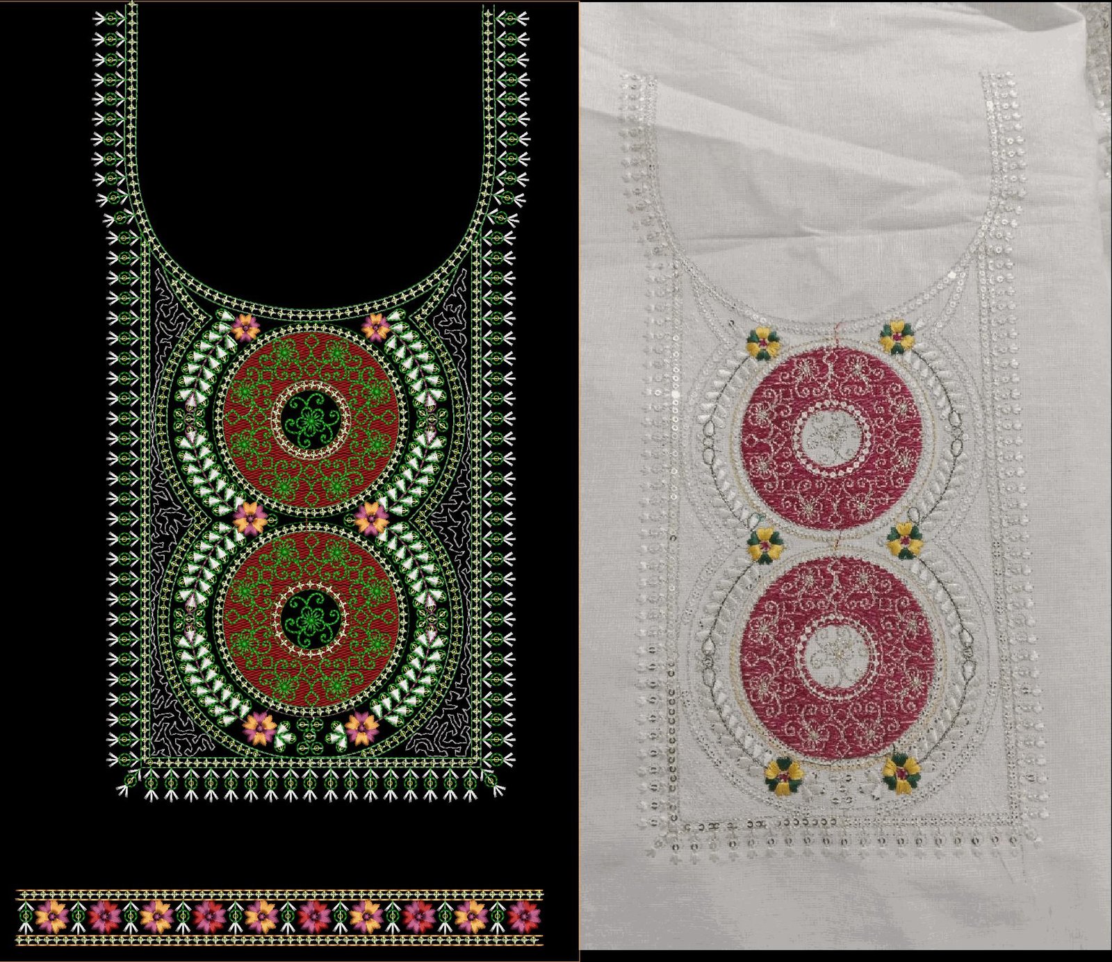 FANCY KURTI  NECK