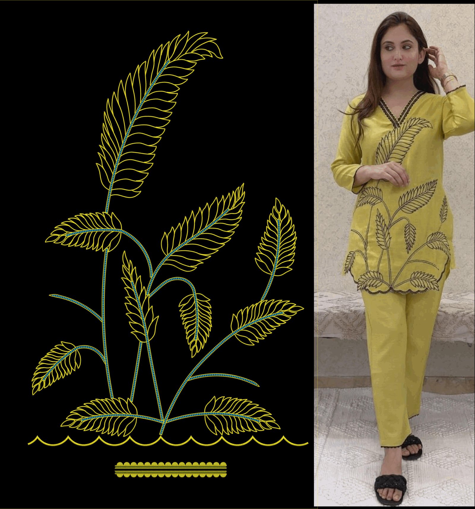 FANCY KURTI & PLAZO