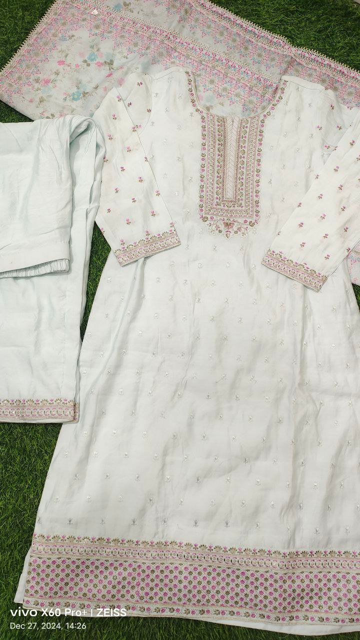 fancy top & dupatta