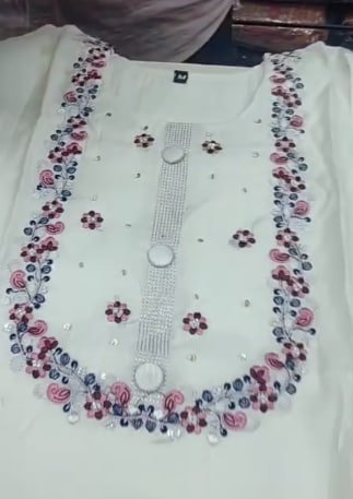 FANCY KURTI  NECK