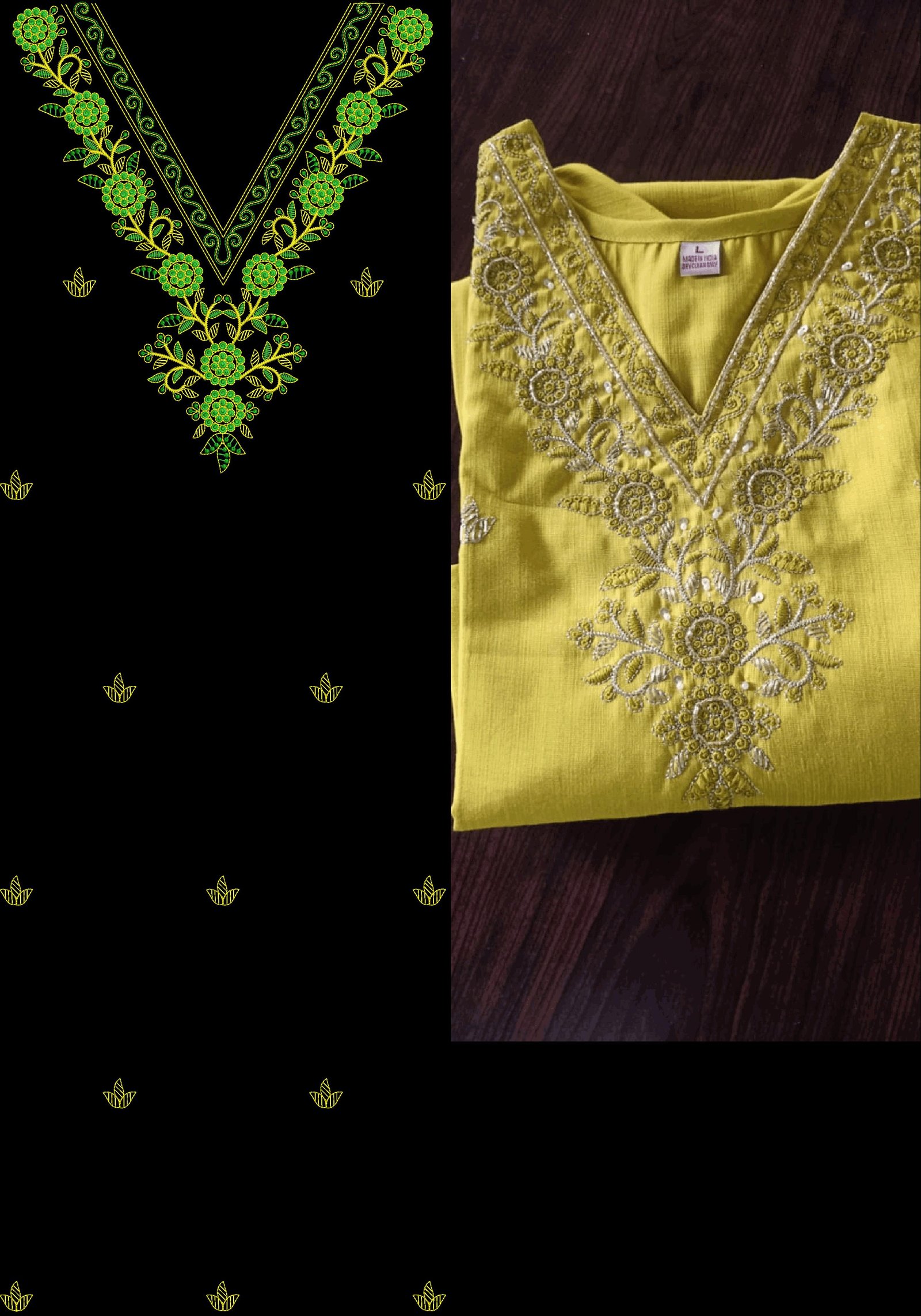 FANCY KURTI  NECK