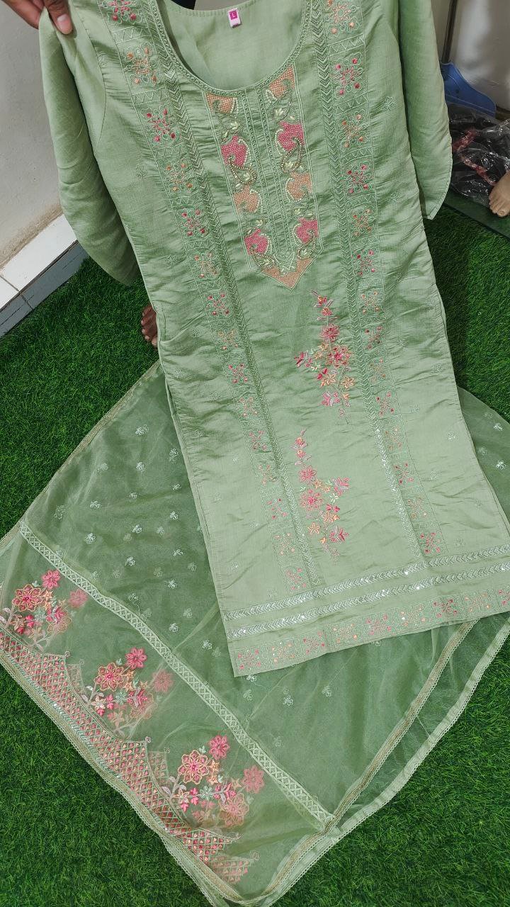 fancy top & dupatta
