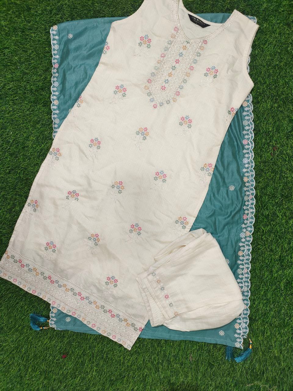 fancy top & dupatta