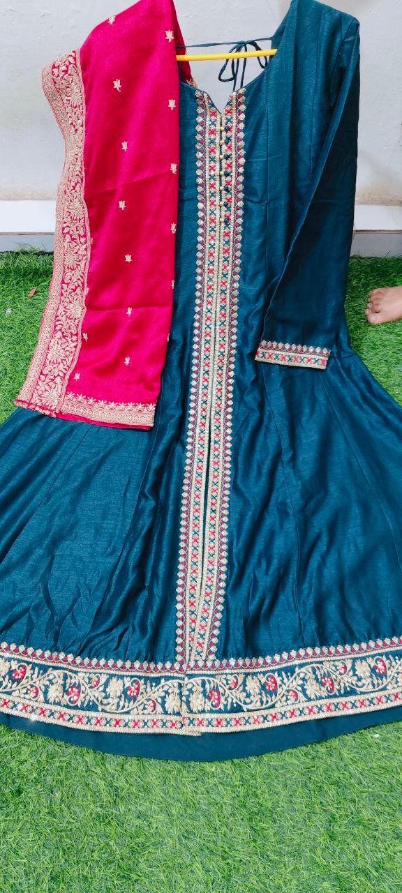 fancy top & dupatta