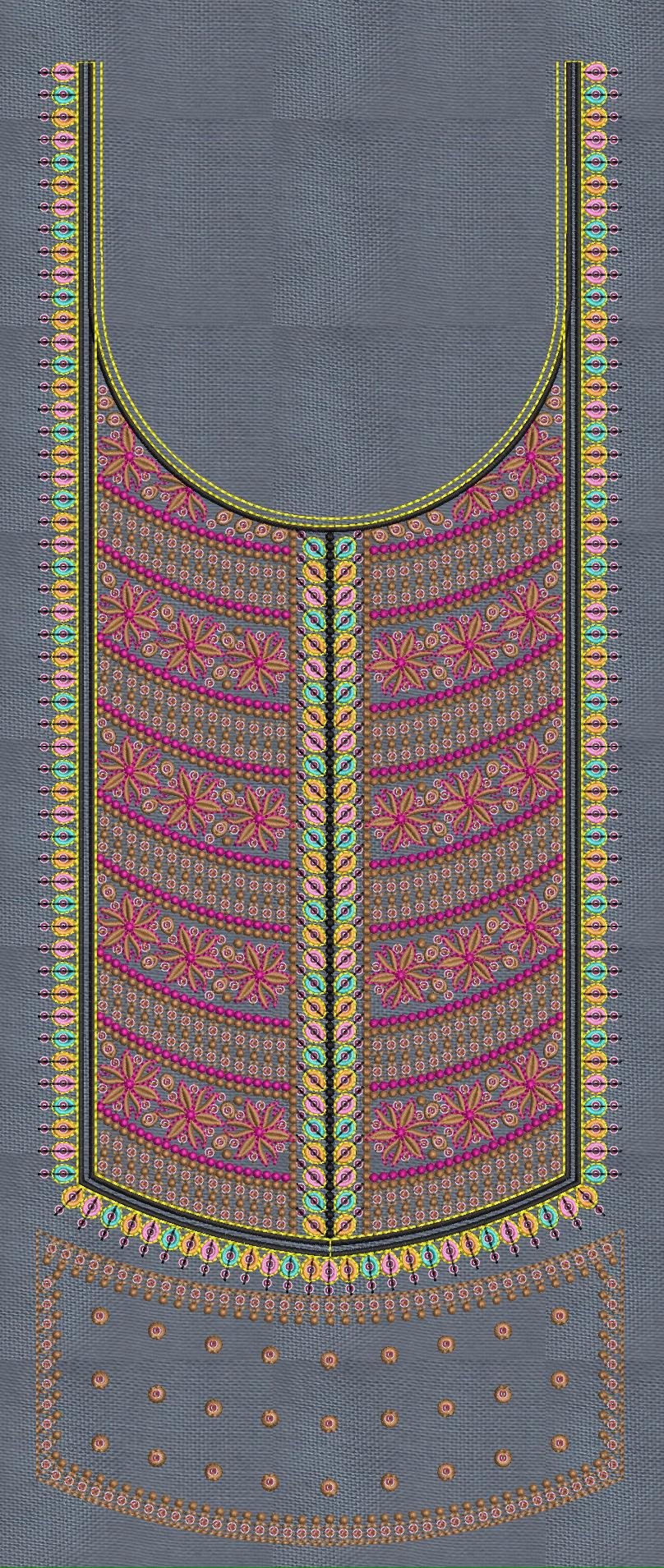 fancy top & dupatta