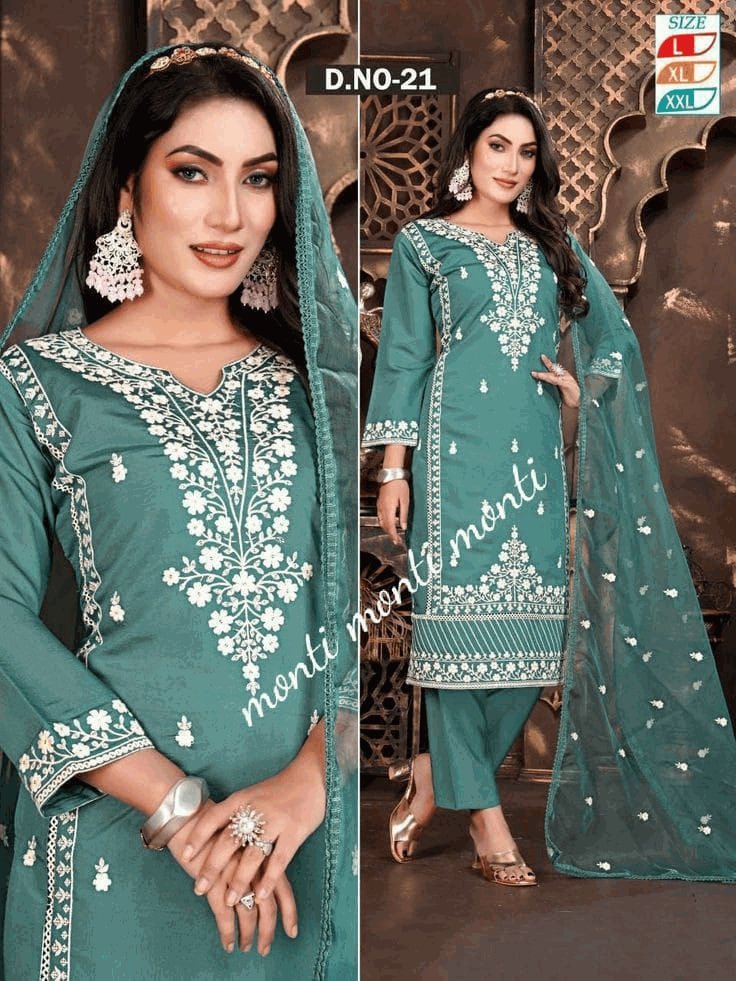 fancy top & dupatta