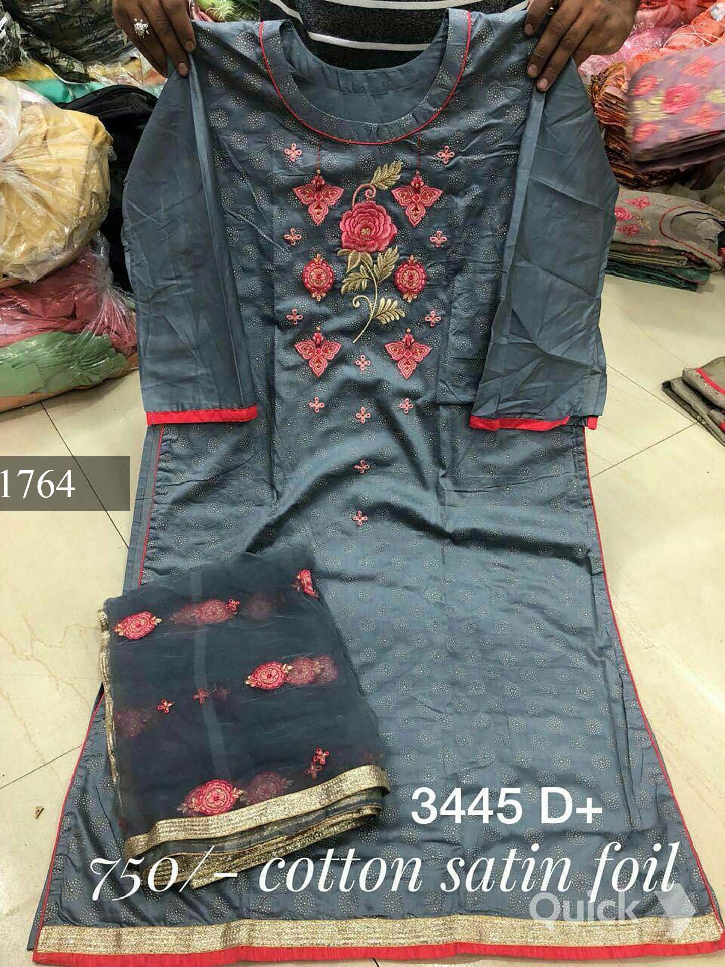 fancy top & dupatta