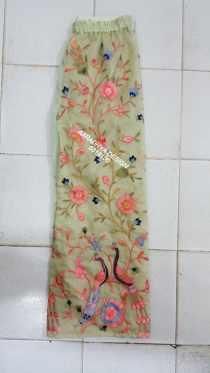 Daman & Single Head top & Duppata