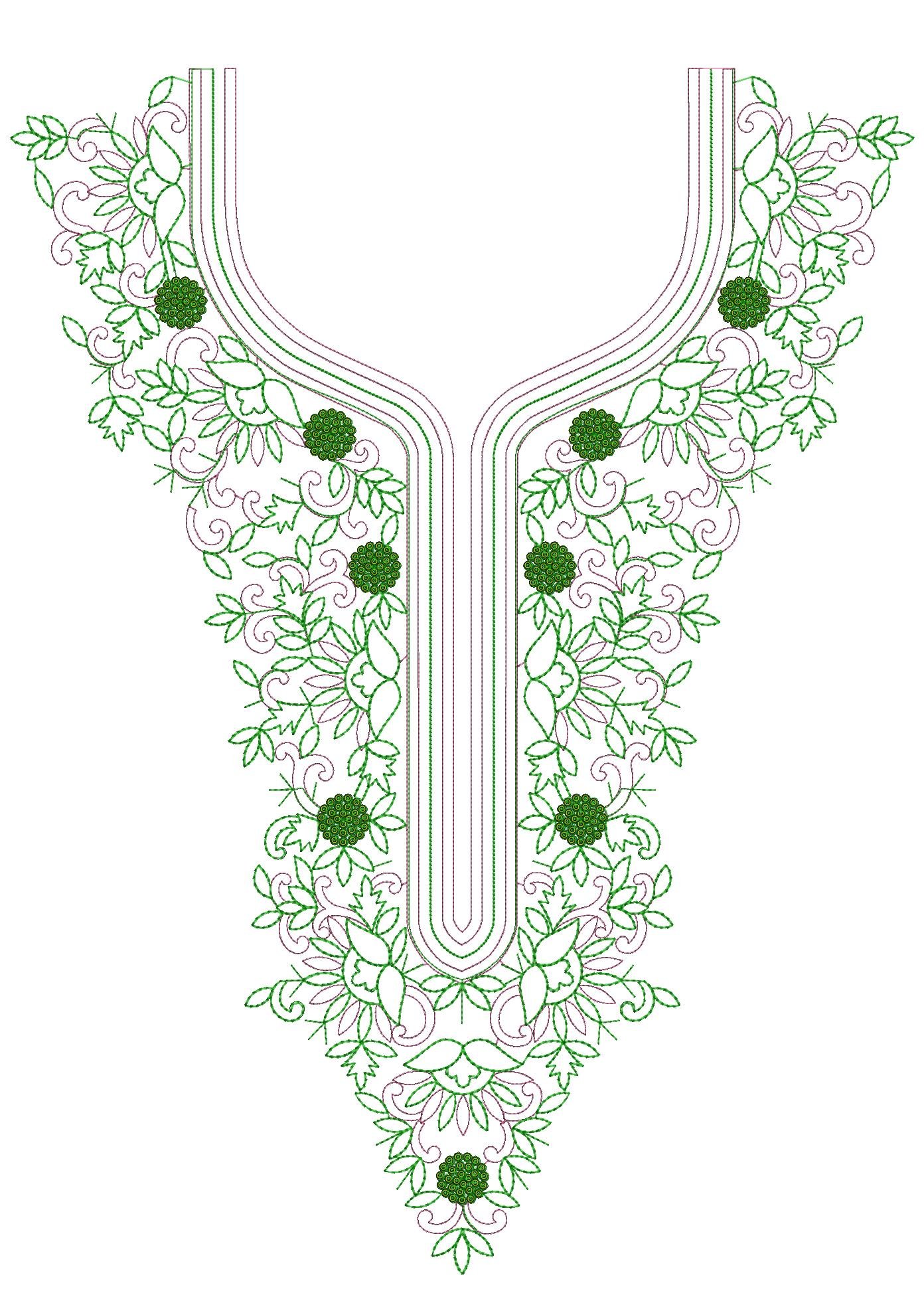 FANCY KURTI  NECK