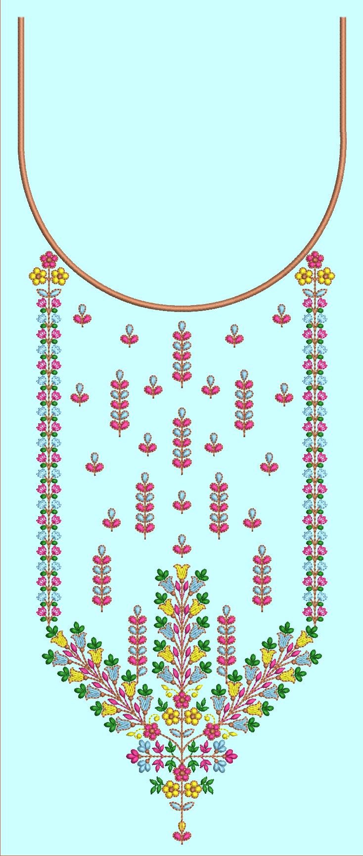 FANCY KURTI NECK