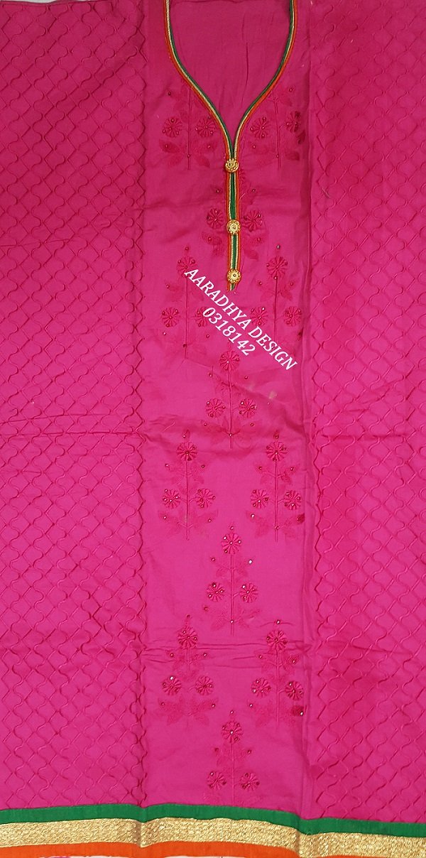 Daman & Single Head top & Duppata