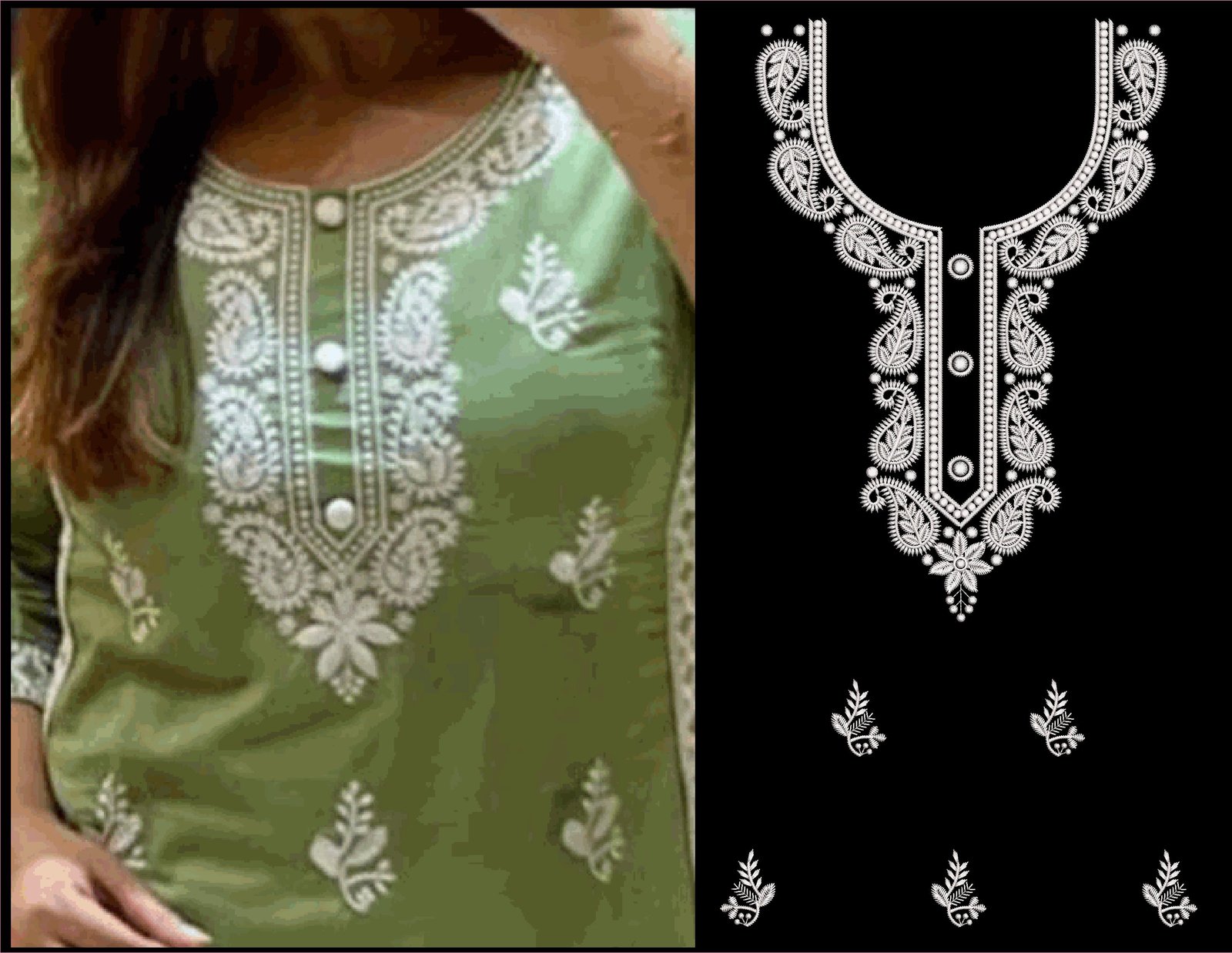 FANCY KURTI NECK