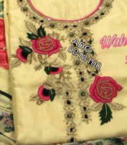 Daman & Single Head top & Duppata