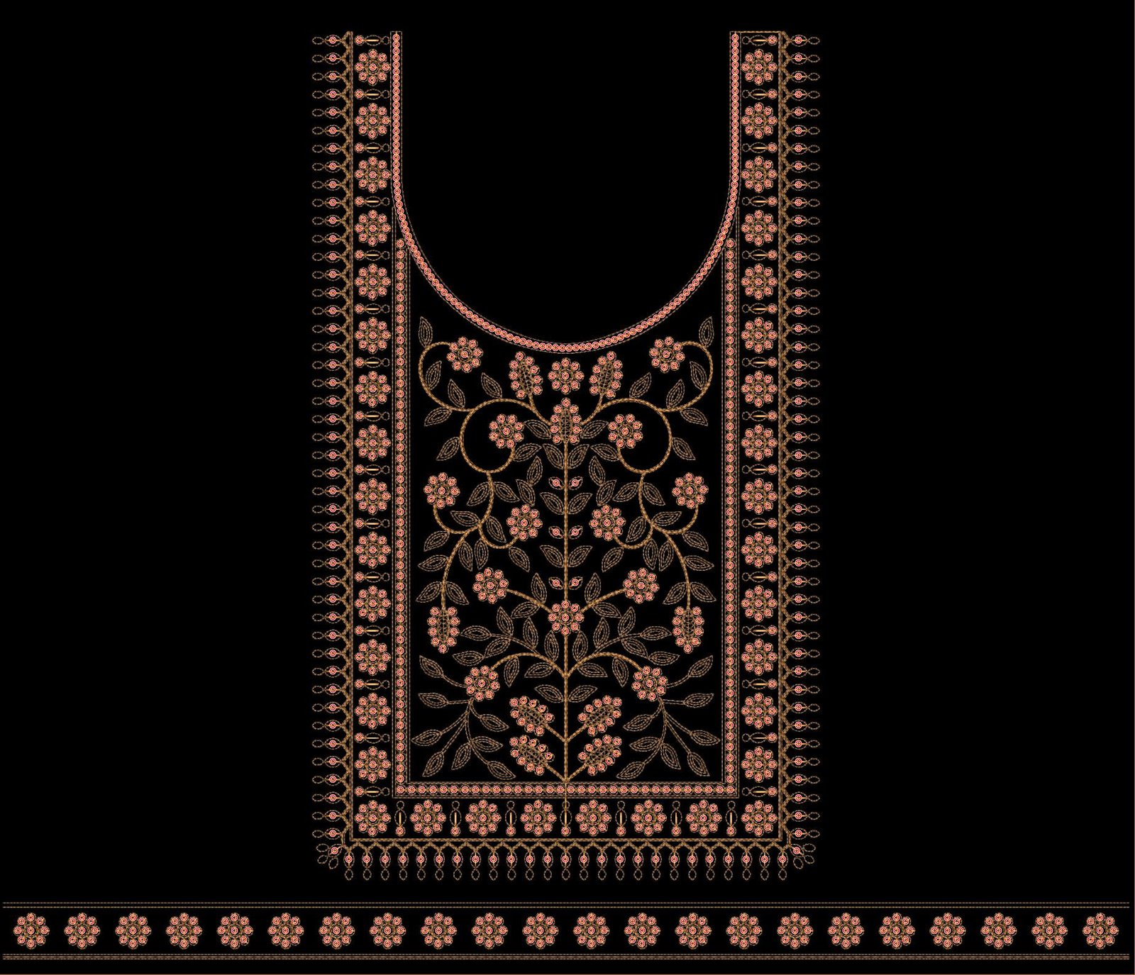 FANCY KURTI NECK