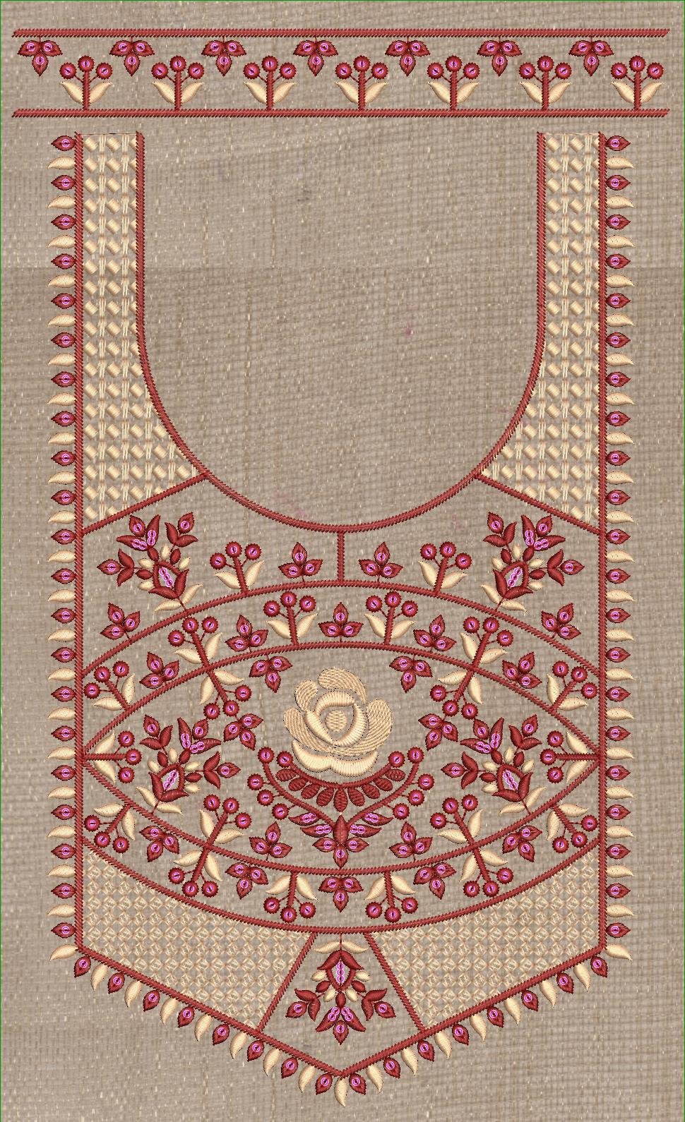 FANCY KURTI NECK