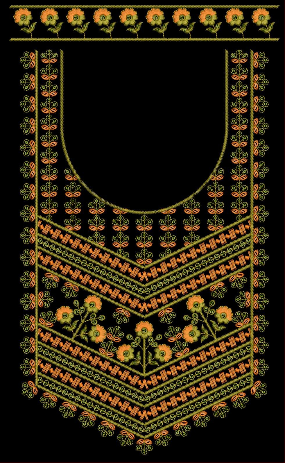 FANCY KURTI NECK
