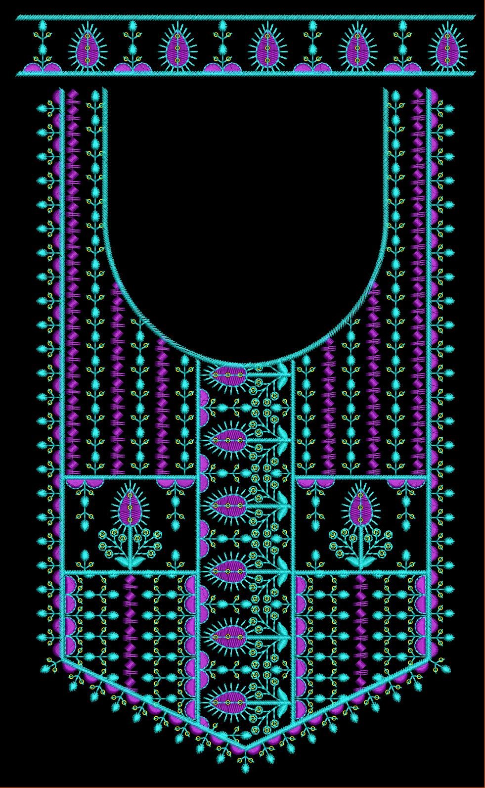 FANCY KURTI NECK