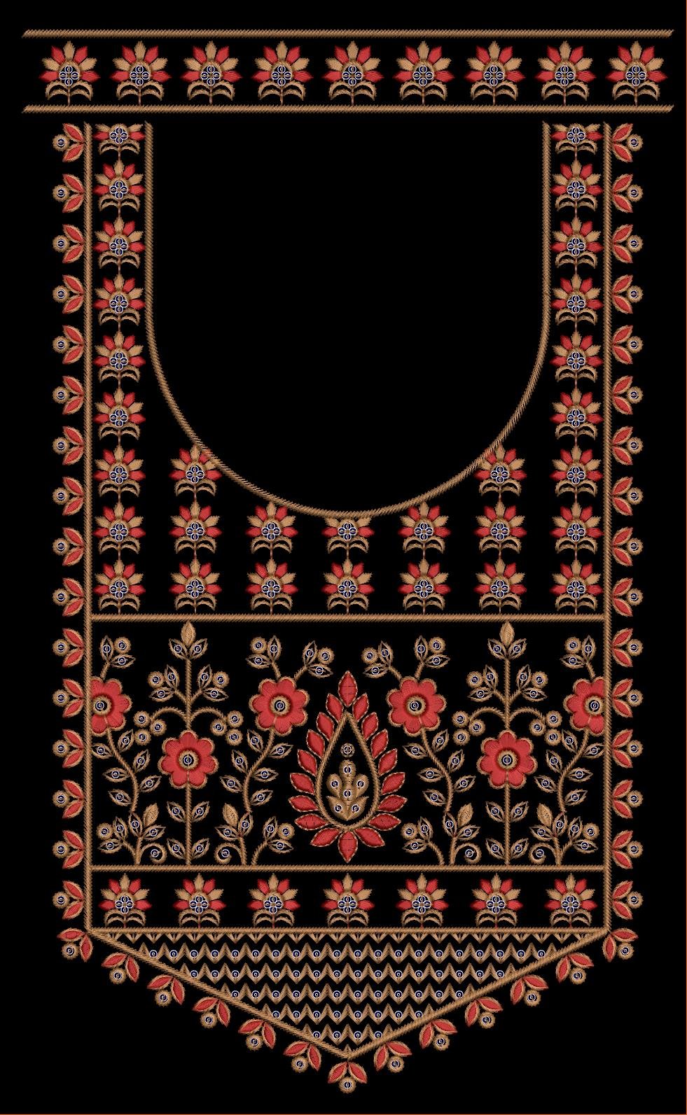 FANCY KURTI NECK