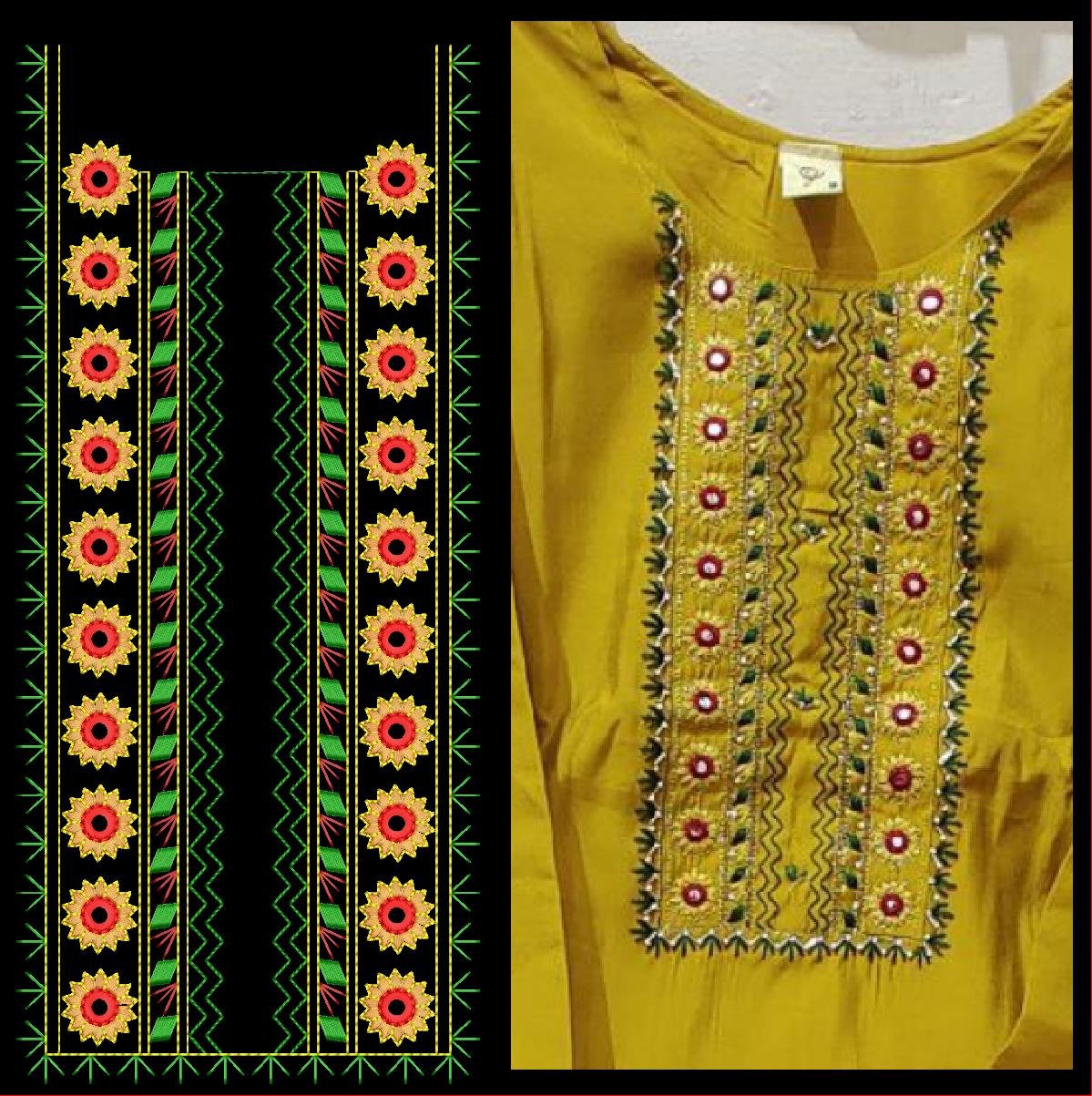 FANCY KURTI NECK