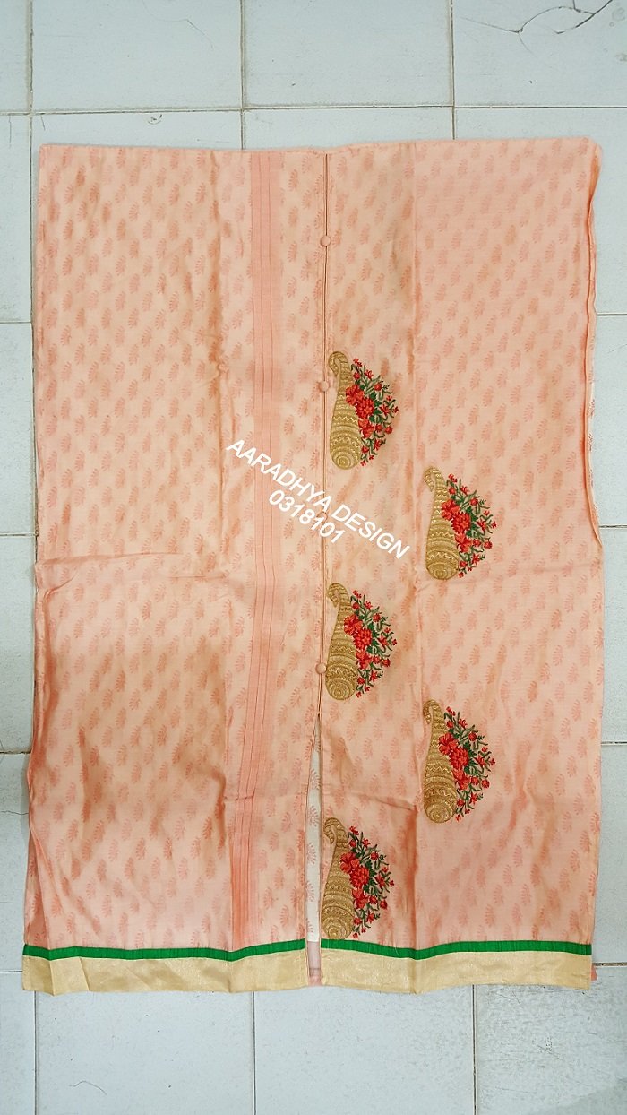 Daman & Single Head top & Duppata
