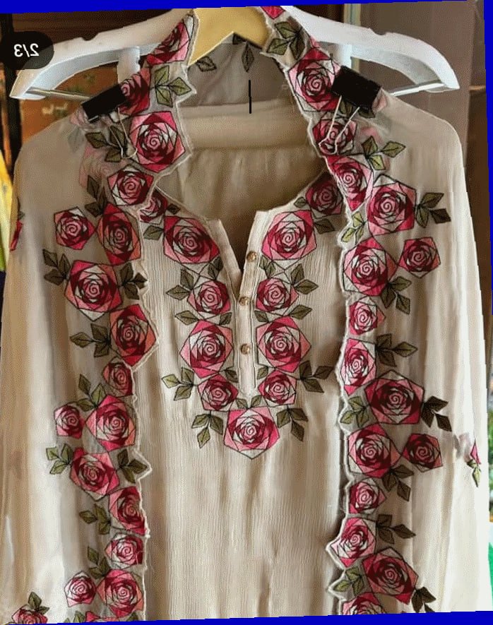 fancy top & dupatta