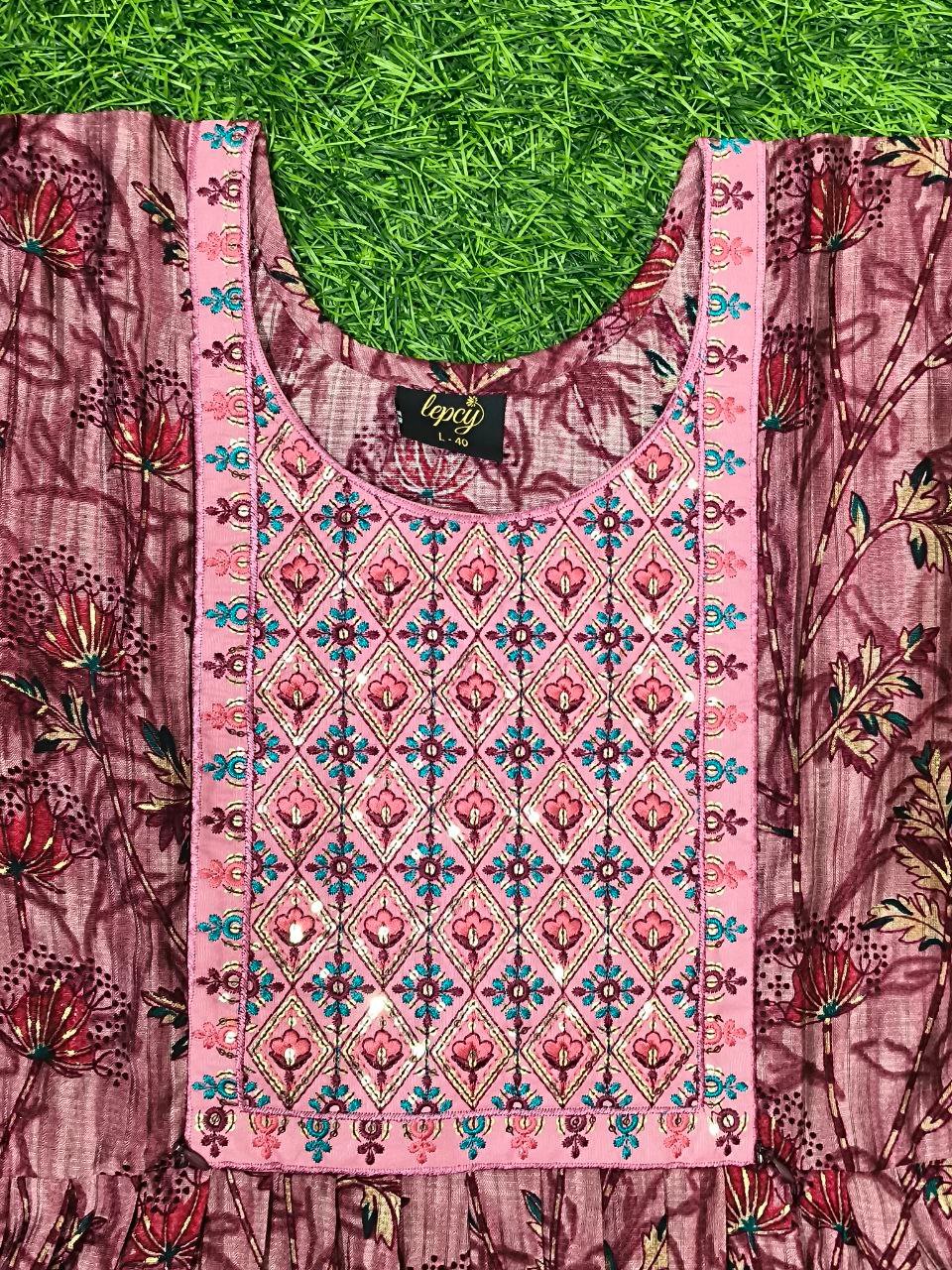 FANCY KURTI  NECK