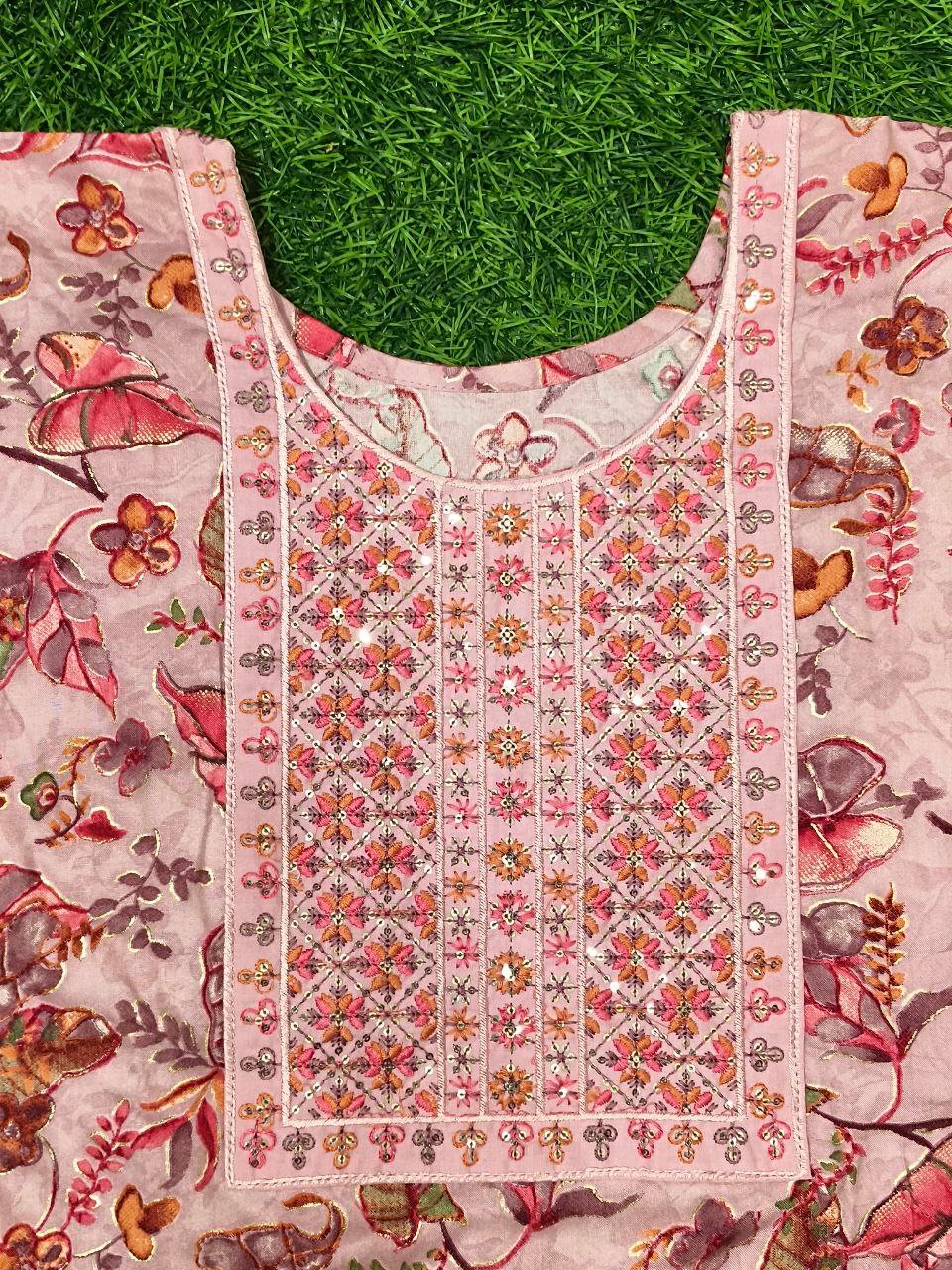 FANCY KURTI  NECK