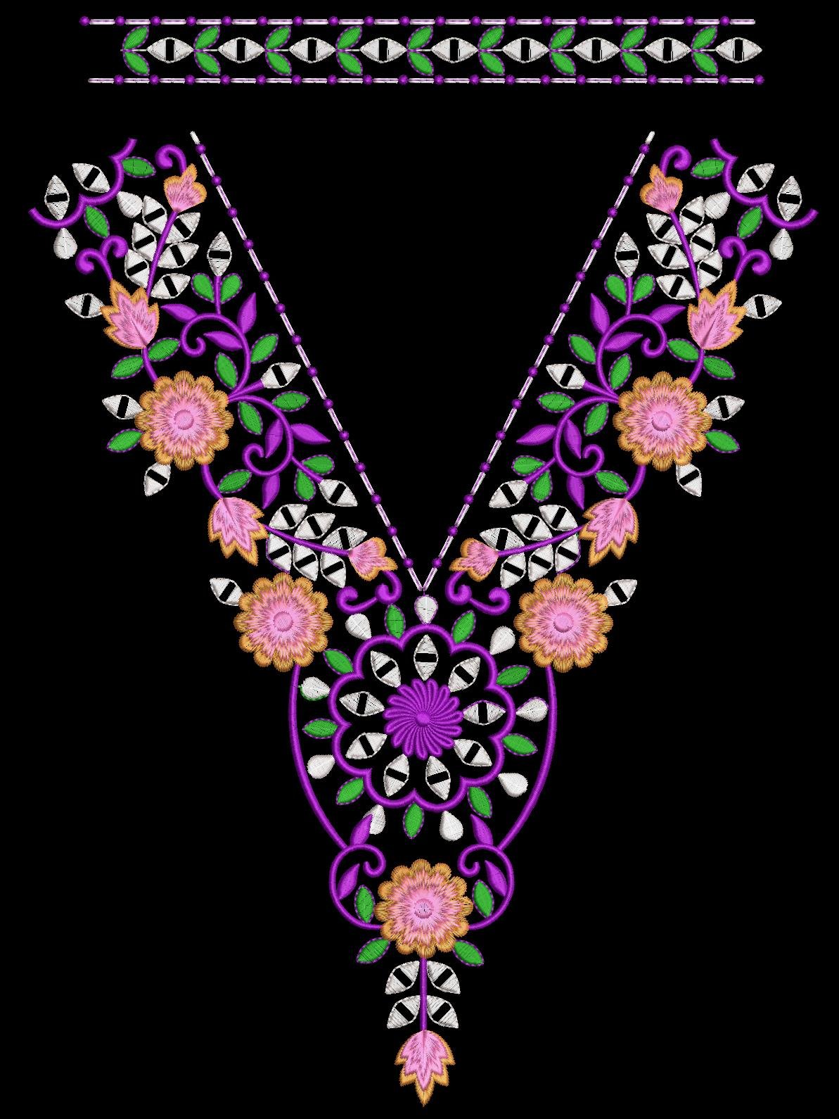 FANCY KURTI  NECK