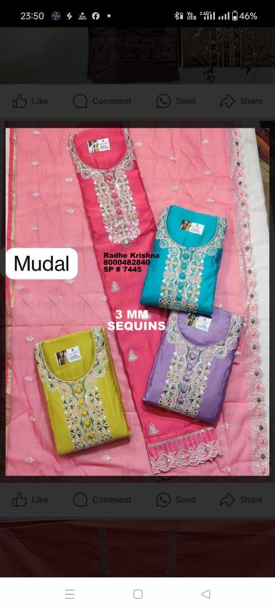 fancy top & dupatta