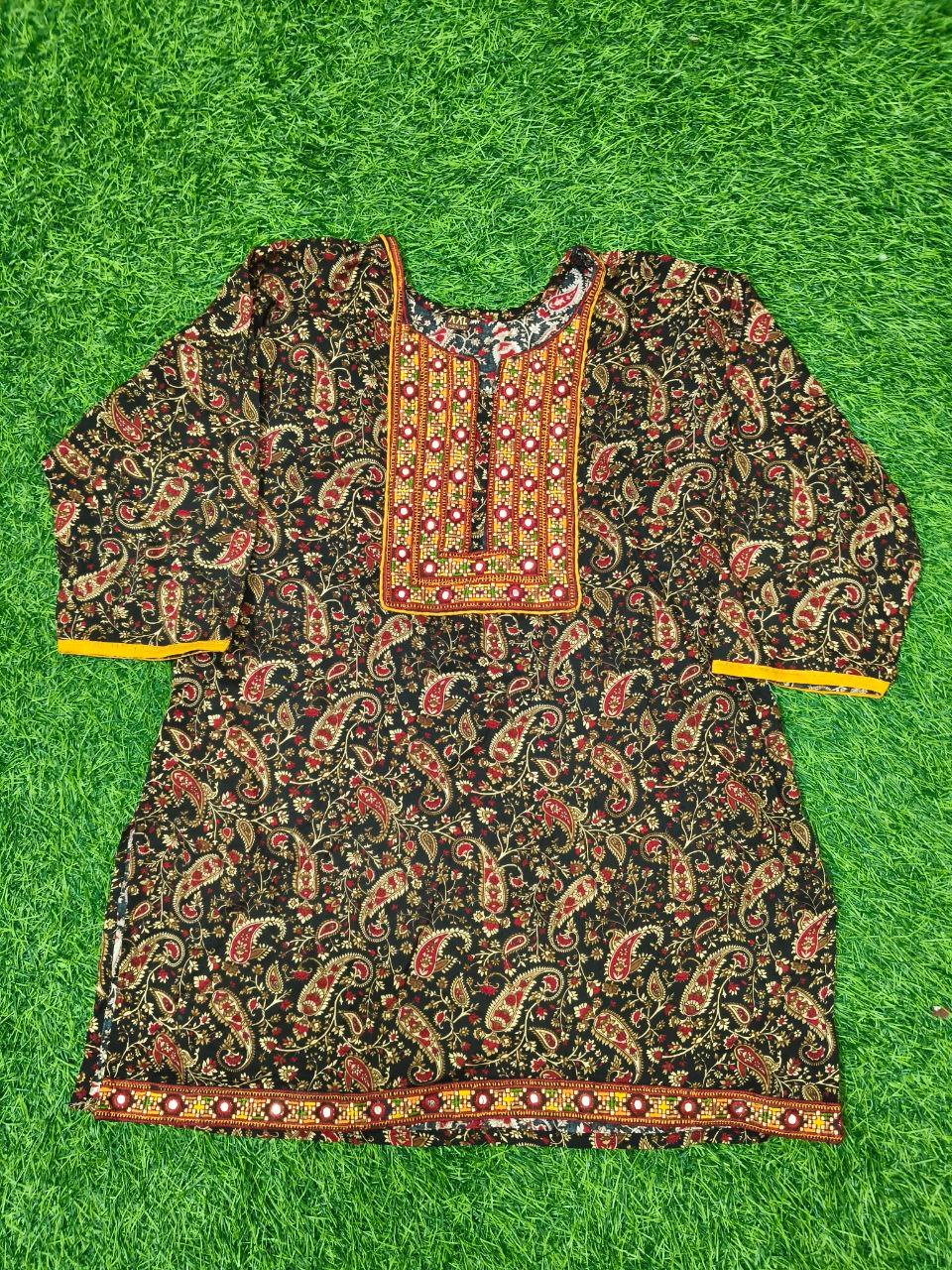 FANCY KURTI  NECK