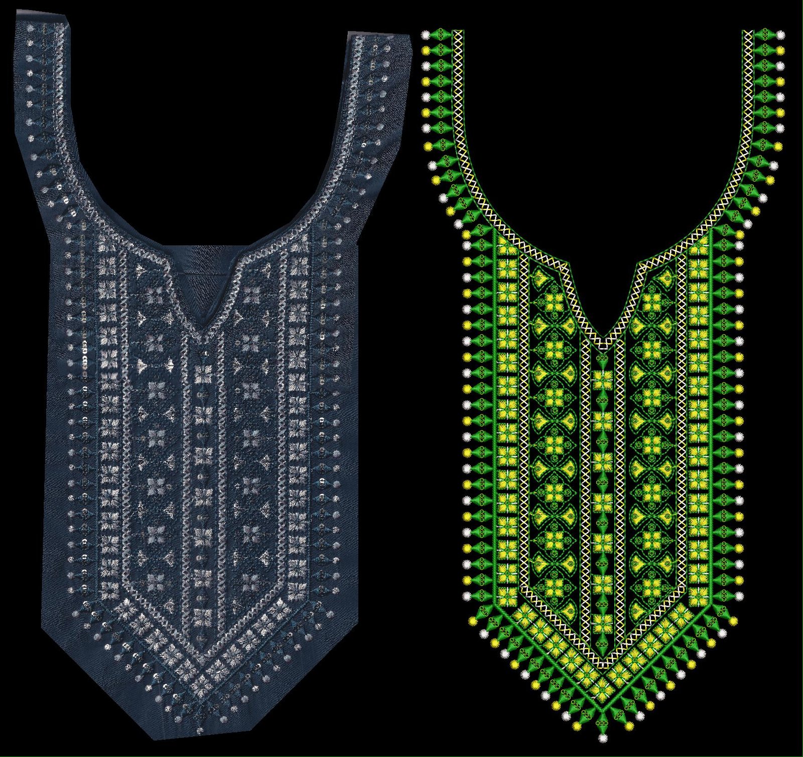 FANCY KURTI  NECK