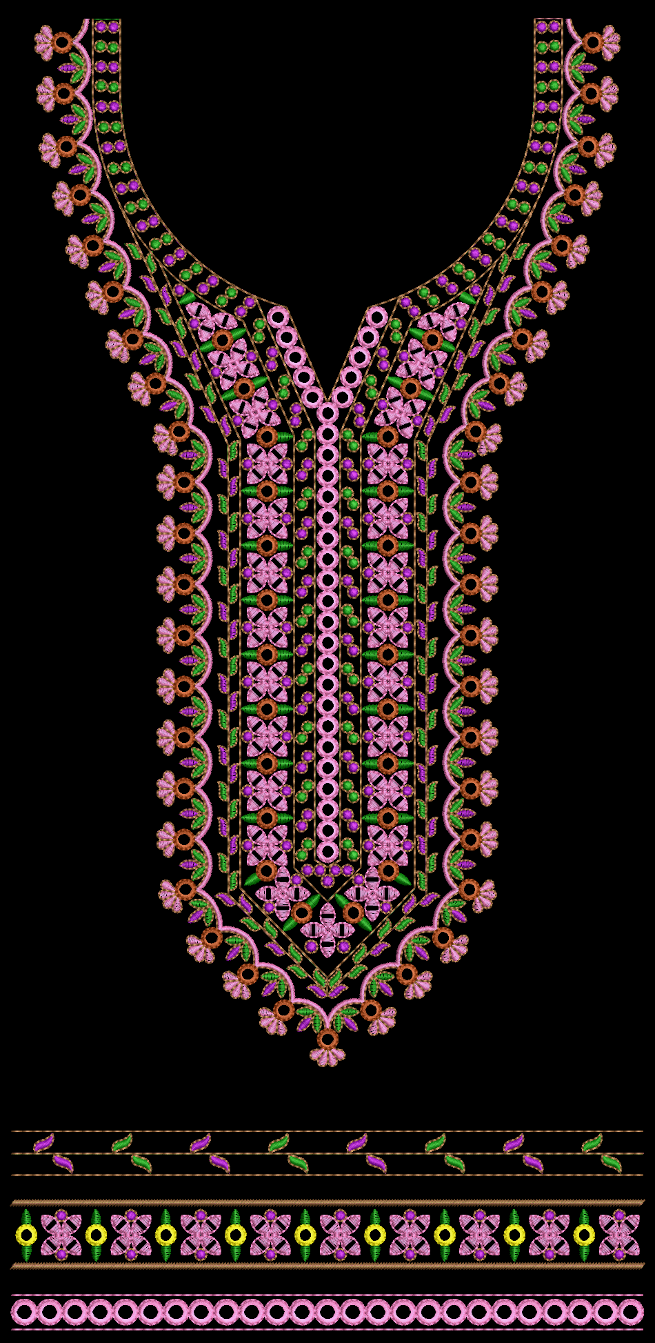 FANCY KURTI  NECK