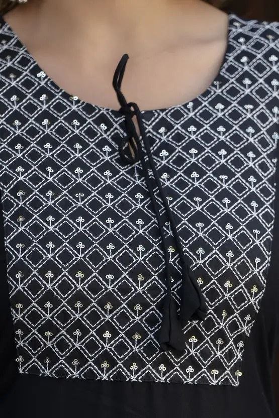 FANCY KURTI  NECK