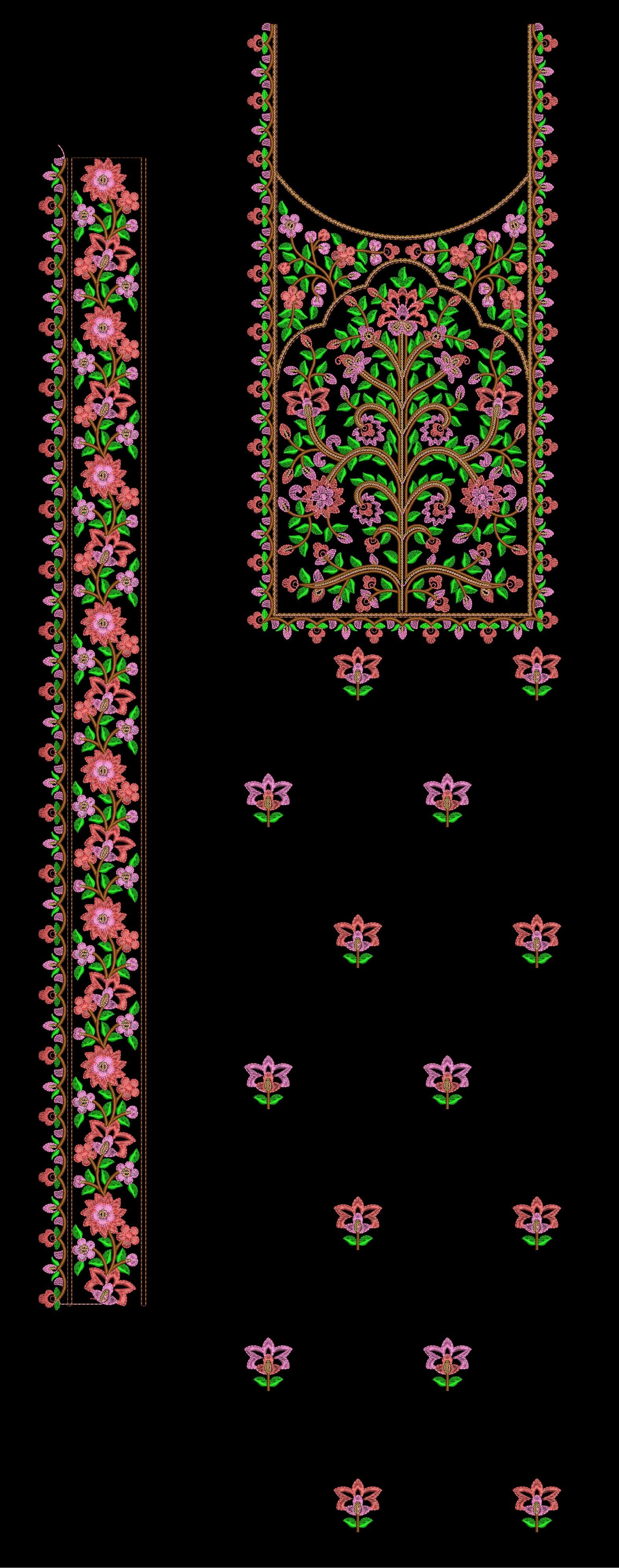 FANCY KURTI  NECK