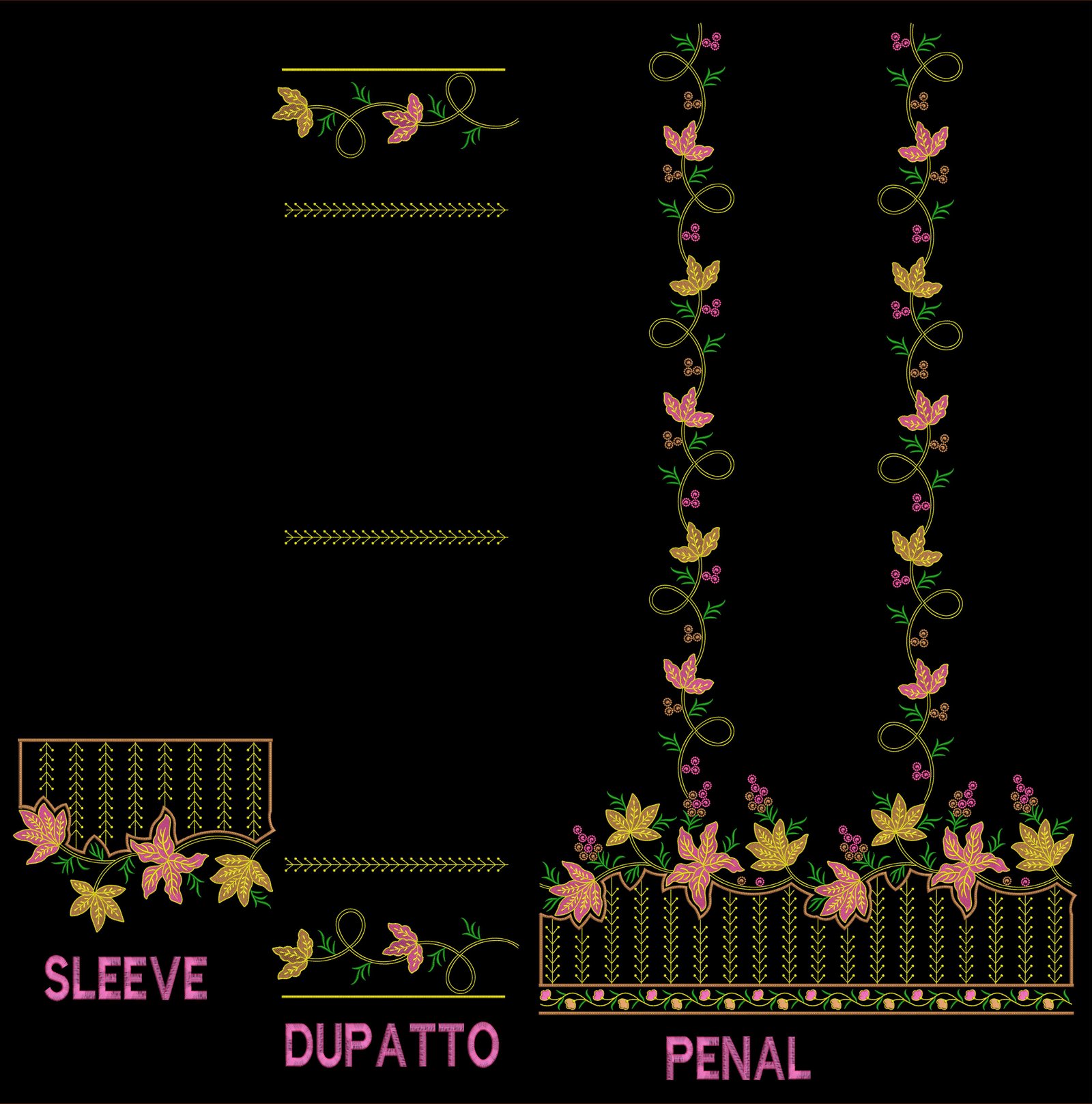 FANCY TOP PENAL & DUPATTO