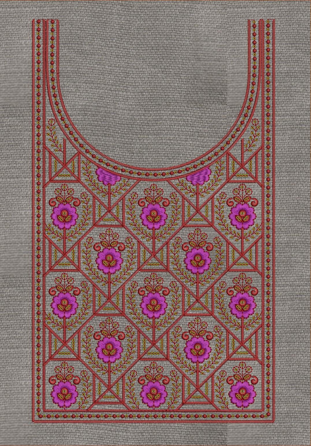 FANCY KURTI  NECK